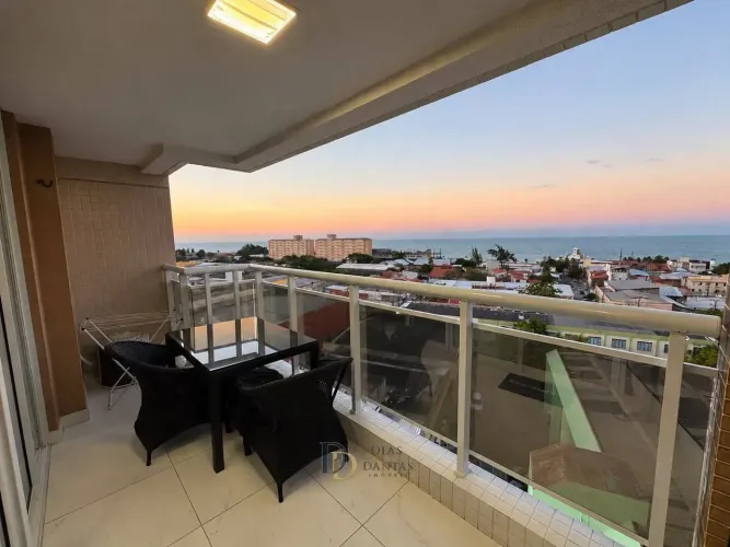 Aquarius Residence | Vista Mar | Praia de Iracema | 42 m² | Aceita Temporada