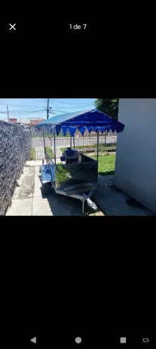 Carretinha de caldo de cana completa