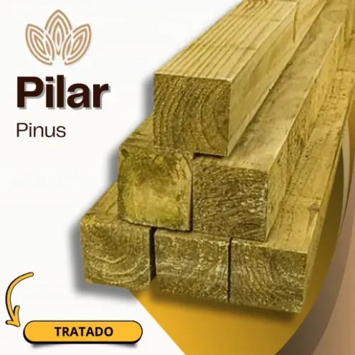 Pilares 15 × 15 × 3 m