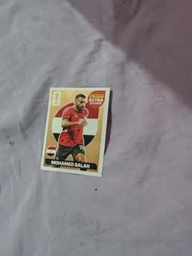Vendo figurinha do Mohamed salah extra bronze