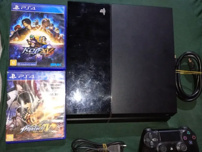 Vendo PS4 FAT completo preço final passo cartão com taxa 