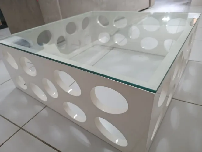 Mesa de centro branca