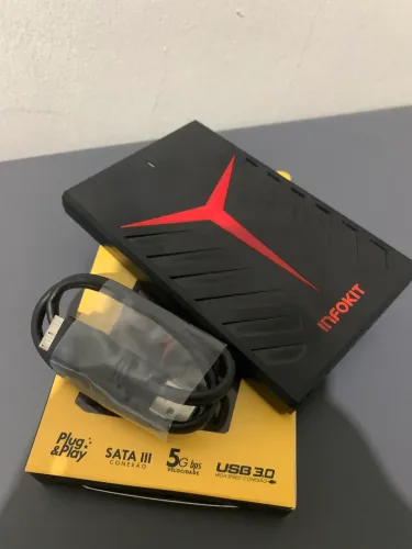 HD EXTERNO 320GB NOVO USB 3.0 GARANTIA