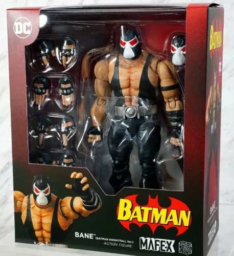 Figura de ação batman bane mafex n 216