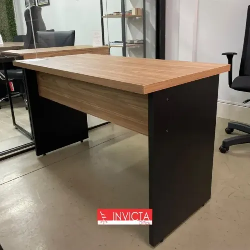 MESA ESCRIVANINHA RETA 120CM COM GAVETAS PARA ESCRITÓRIO/HOME OFFICE/ESTUDOS
