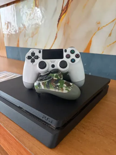 ? CAMPO GRANDE-MS | PS4 SLIM 1TB + 2 CONTROLES + JOGOS ?