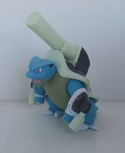 BONECO ACTION FIGURE MINIATURA POKEMON MEGA BLASTOISE