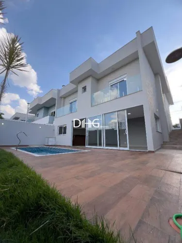 Casa com 03 suítes e piscina para locação no Condomínio Terras do Fontanário - Paulínia