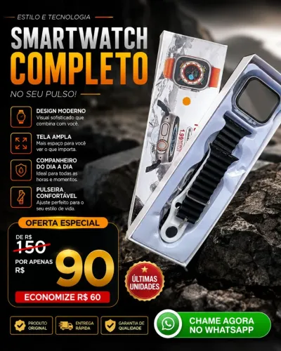 Smartwatch T800 Ultra (PROMOÇÃO)