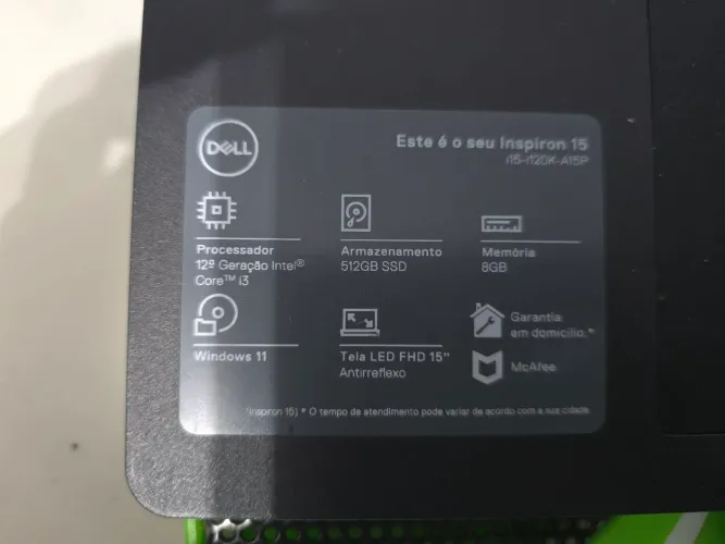 Dell Insoiron 15 i3 