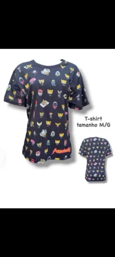 T-shirt colorido M.