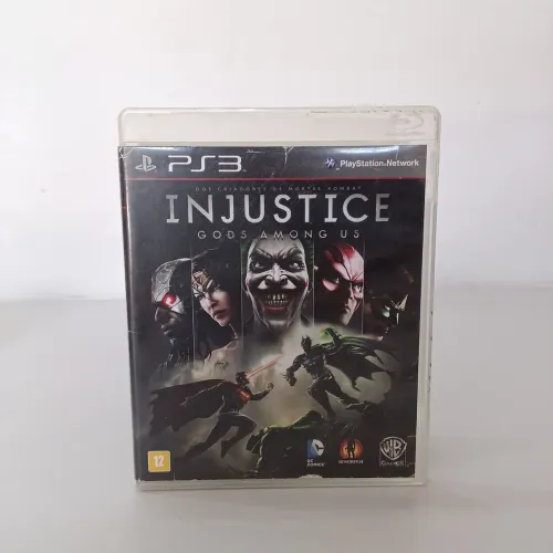 Vendo Injustice: Gods Among Us Ps3 Semi novo
