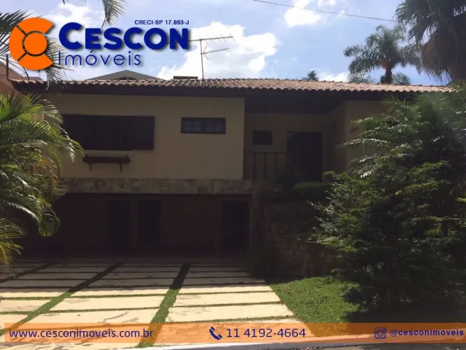 Casa em condomínio na Aldeia da Serra, Barueri-SP: 4 quartos, 2 suítes, 2 salas, 5 banheir