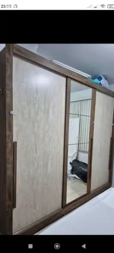 Guarda roupa casal porta de correr em boas condições