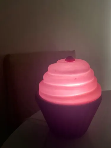 Abajur de cupcake