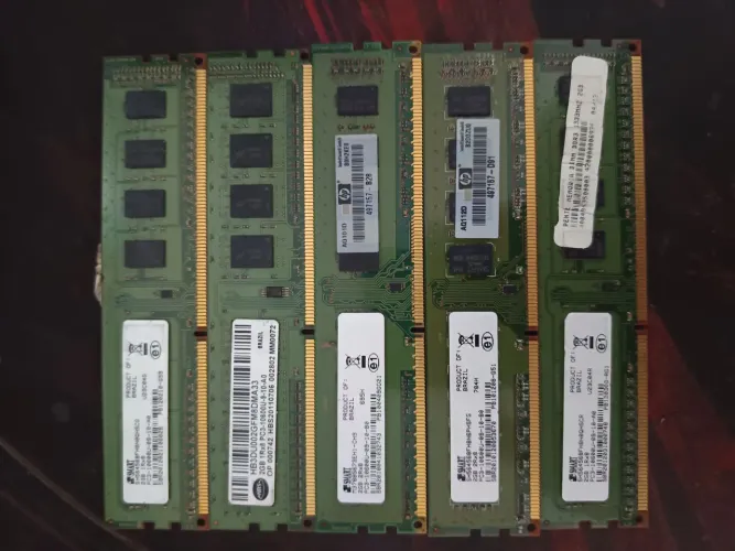 Memórias ram ddr3 2GB