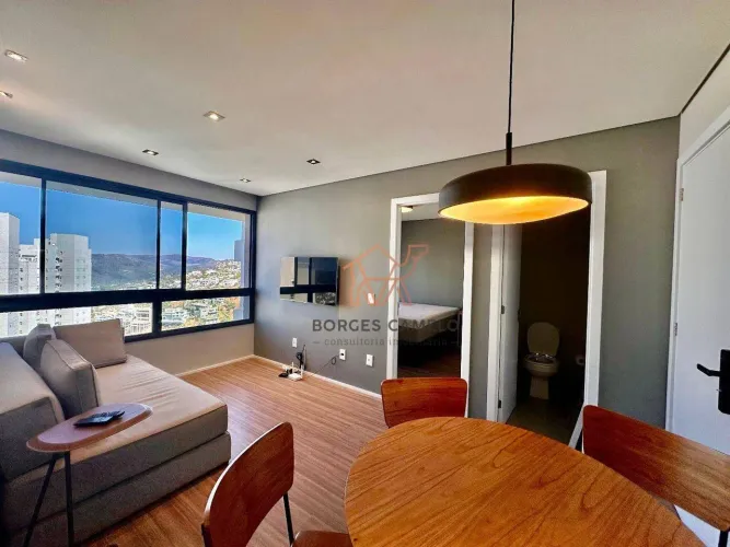 Apartamento com 1 dormitório à venda, 44 m² por R$ 1.150.000,00 - Vila da Serra - Nova Lim