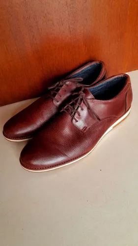 N/41 ? SAPATO SOCIAL COURO MARROM 