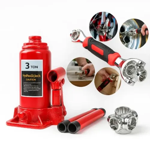 Promoção Shopee! Macaco Garrafa 3T + Chave ? Compacto e Potente!