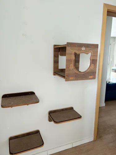 prateleira para gatos kit