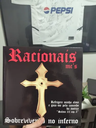 LP Disco Vinil Racionais - Sobrevivendo no Inferno (2025) duplo reedição Boogie Naipe