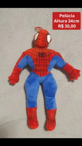 Pelúcia Homem-Aranha 