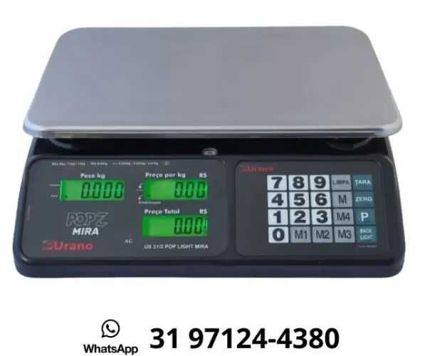 Balança Eletrônica Computadora 32KG Urano