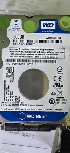 Hd 500gb wd