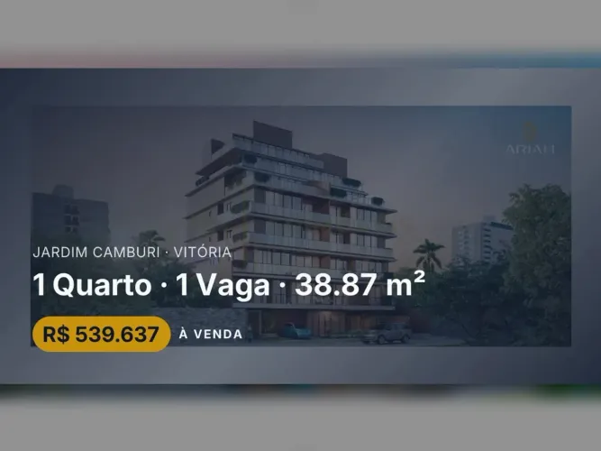 Invista com Segurança: Studio em Jardim Camburi com Potencial de Valorização!