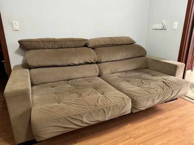 Sofa retrátil 2 lugares