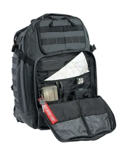 Mochila Rush24 2.0 Cinza double tap 37L + Barrigueira 5.11 nova