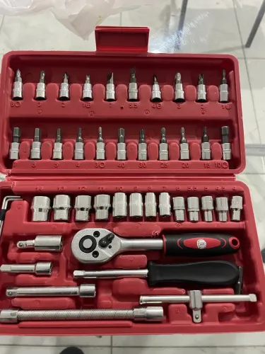 Kit de ferramenta com 46 peças 