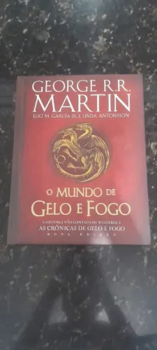 Coleção Crônicas de Gelo e fogo + Fogo e sangue + Mundo de Gelo e Fogo