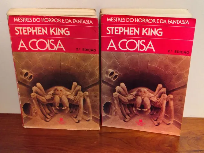 A Coisa Vol. I e II (It ) Stephen King / Editora Francisco Alves 1989