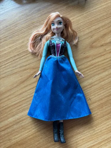Boneca Princesa Disney Anna Frozen Mattel 2012 Original