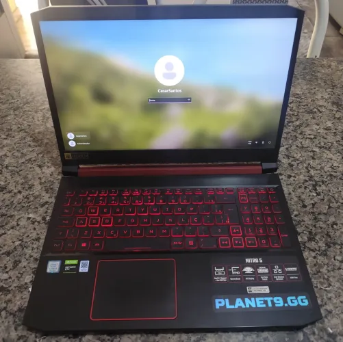 Notebook Gamer Acer Nitro 5<br>GTX 1650 16GB RAM 128gb SSD<br>1tb HD