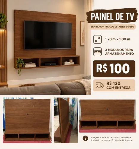 Painel de televisão