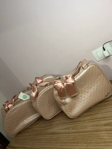 Kit Bolsas de Bebê 3 Peças - Novo! 