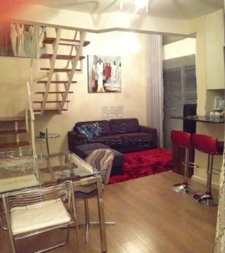 APARTAMENTO DUPLEX PARA LOCAÇÃO COM 01 SUÍTE NO CONDOMÍNIO SPAZIO VIVERE - ANHANGABAÚ - JU