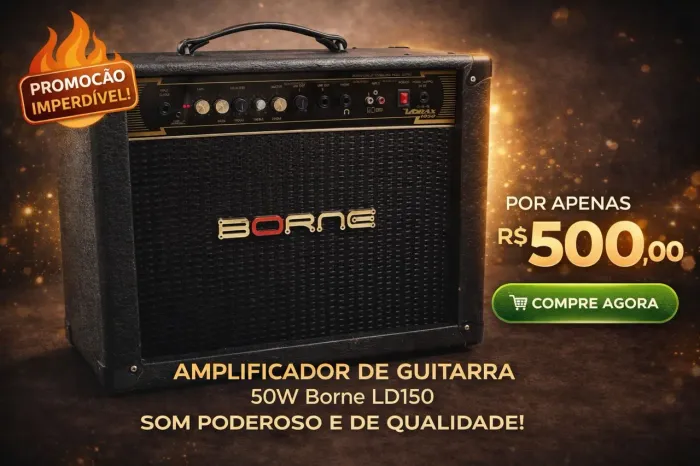 Vendo Caixa amplificada Borne 50w