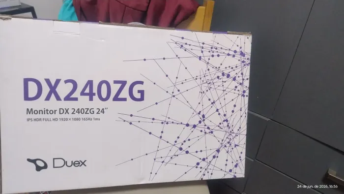 Monitor duex para retira peça 