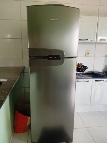 Geladeira Consul inox