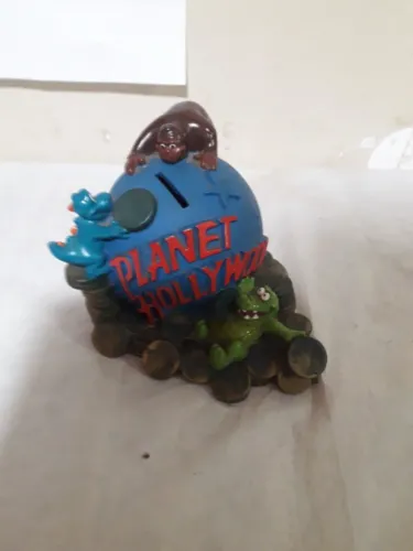 Planet Hollywood Cofrinho George Bubba Jacaré 16x13x13cm Pvc