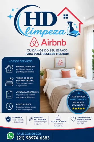 ESPECIALISTAS EM LIMPEZA PARA AIRBNB 