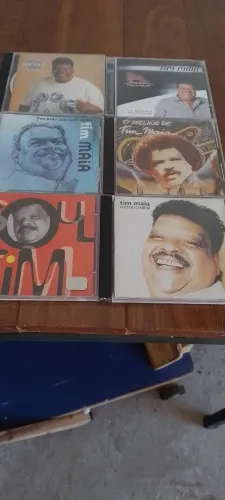 6 CDs do Tim Maia