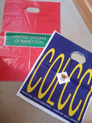 Sacolas Benetton Colcci