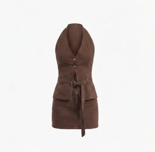 Conjunto mini short saia