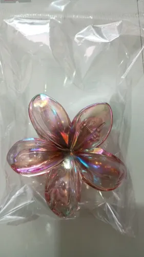 Presilha de cabelo floral