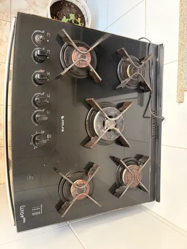 Vendo fogão 5 bocas! (LER DESCRIÇÃO!!!)
