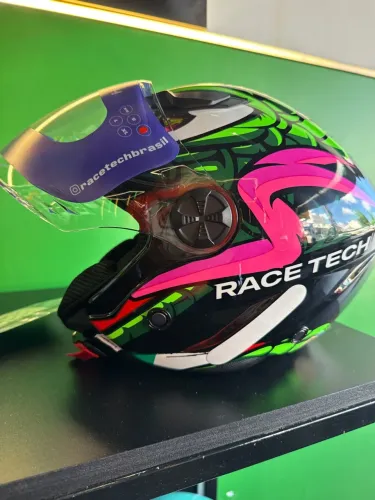 Capacete play shake green 58